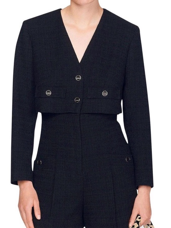 Sandro Pants - Sandro Tweed Romper